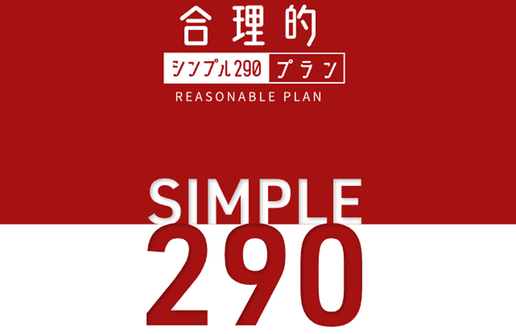 日本通信合理的シンプル290プラン